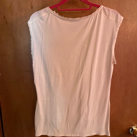 The Limited sleeveless lacy blouse size M - Picture 4 of 5